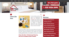 Desktop Screenshot of clean-likenew.com